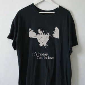 The Cure It's Frifday, I'm In Love Tshirt, The Cure T-shirt